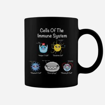 Immune System Cells Biology Cell Science Humor Immunologist Coffee Mug | Crazezy CA