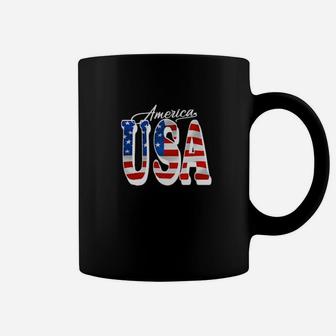 Independence Patriotic America Usa Flag Memorial 4Th Of July Coffee Mug - Monsterry DE