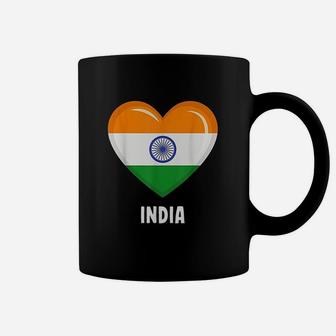 India Flag I Love India Coffee Mug - Thegiftio UK