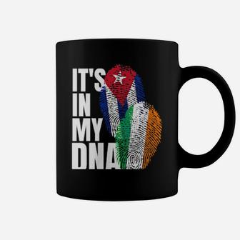 Irish And Cuban Mix Dna Flag Heritage Coffee Mug - Monsterry AU