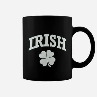 Irish Clover Quatrefoil Beer St Patricks Day Coffee Mug | Crazezy