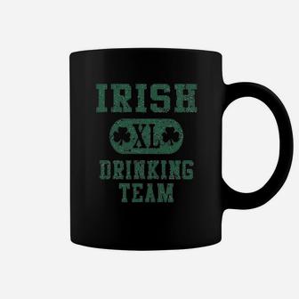 Irish Drinking Team Baseball St Patricks Day Raglan Coffee Mug | Crazezy DE