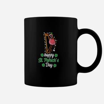 Irish Flamingo Green Saint Patrick Day Lucky St Pattys Coffee Mug - Monsterry UK