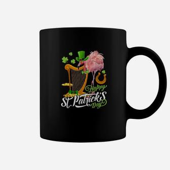 Irish Flamingo Green Saint Patrick Day Lucky St Pattys Coffee Mug - Monsterry