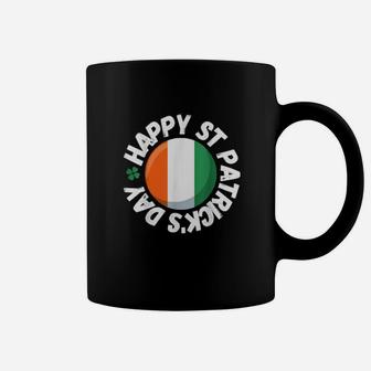 Irish Happy St Patrick's Day Ireland Flag Coffee Mug - Monsterry