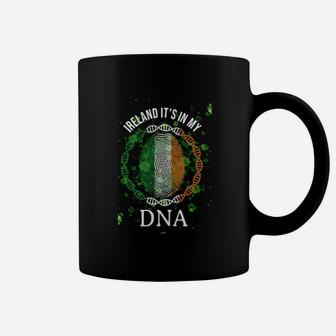 Irish Ireland Its In My Dna Patricks Day Coffee Mug - Monsterry