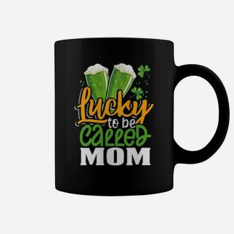 Irish Mom Cute St Patricks Lucky Mothers Day Coffee Mug - Monsterry DE