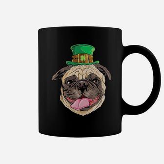 Irish Pug Leprechaun St Patricks Day Boys Dog Lover Coffee Mug - Monsterry UK