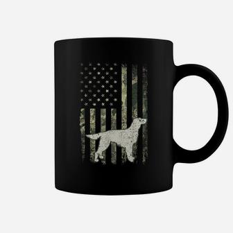Irish Setter Dog Dad Mom Camouflage Usa Flag Coffee Mug | Crazezy