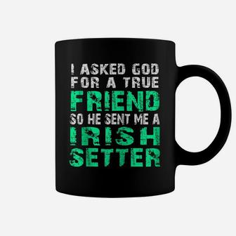 Irish Setter Dog | Irish Setter True Friend Zip Hoodie Coffee Mug | Crazezy CA