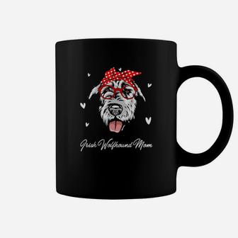 Irish Wolfhound Mom Leopard Print Dogs Mother Day Coffee Mug - Monsterry CA