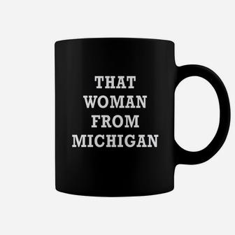Iron That Woman From Michigan Coffee Mug - Thegiftio UK