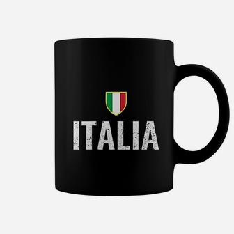 Italia Distressed Italian Flag Emblem Coffee Mug - Thegiftio UK