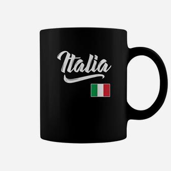 Italia Italian Flag Italy Italiano Heritage Gift Coffee Mug | Crazezy DE