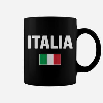 Italia T-Shirt Italian Flag Italy Gift Love Souvenir Coffee Mug | Crazezy