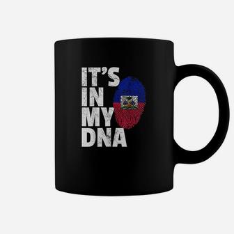Its In My Dna Haiti Haitian Flag Pride Country Gift Coffee Mug | Crazezy UK
