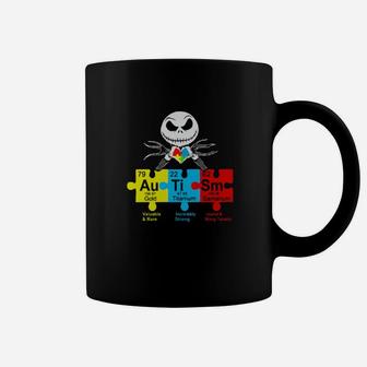 Jack Skeleton Autism Coffee Mug - Monsterry AU