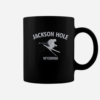 Jackson Hole Wyoming Skiing Coffee Mug | Crazezy