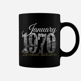 January 1970 Tee - 50 Year Old Shirt 1970 50Th Birthday Gift Coffee Mug | Crazezy AU