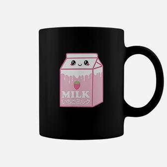 Japanese Strawberry Milk Kawaii Aesthetic Pastel Clothing Coffee Mug | Crazezy UK