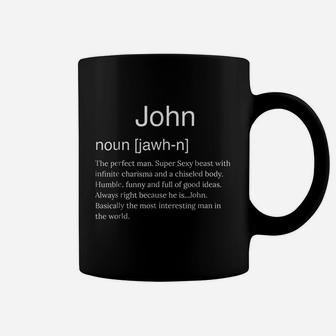 John Definition Of The Name John Coffee Mug - Thegiftio UK