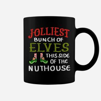 Jolliest Elves Jolly And Funny Coffee Mug | Crazezy