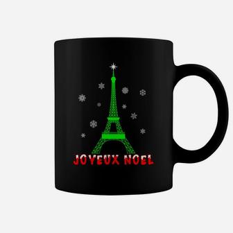 Joyeux Noel French Paris Eiffel Tower Merry Christmas Xmas Coffee Mug | Crazezy UK