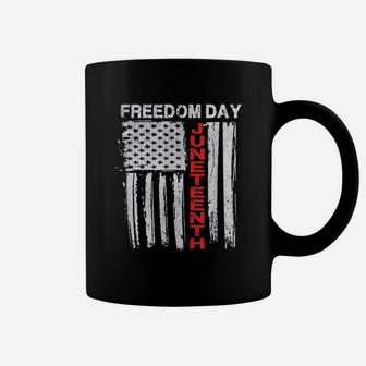 Juneteenth End Of Slavery American Flag Freedom Day Coffee Mug - Thegiftio UK