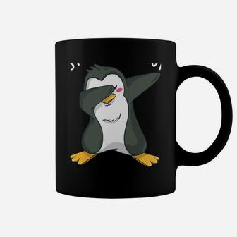 Just A Boy Who Loves Penguins Cute Dab Dance Boys Penguin Coffee Mug | Crazezy