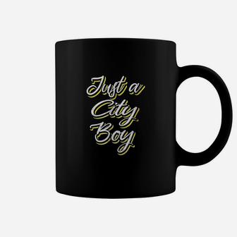 Just A City Boy Coffee Mug | Crazezy UK