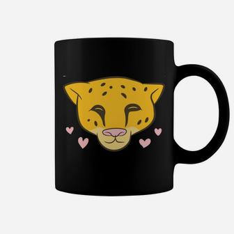 Just A Girl Who Loves Cheetahs Cute Cheetah Girl Coffee Mug | Crazezy UK