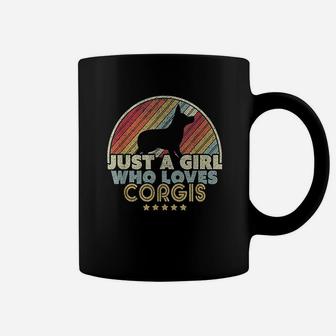 Just A Girl Who Loves Corgis Coffee Mug | Crazezy