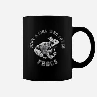 Just A Girl Who Loves Frogs Coffee Mug | Crazezy UK