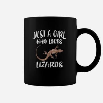 Just A Girl Who Loves Lizards Coffee Mug | Crazezy