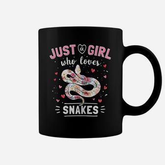 Just A Girl Who Loves Snakes Coffee Mug | Crazezy