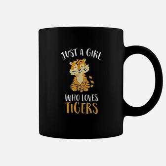 Just A Girl Who Loves Tigers Coffee Mug - Thegiftio UK