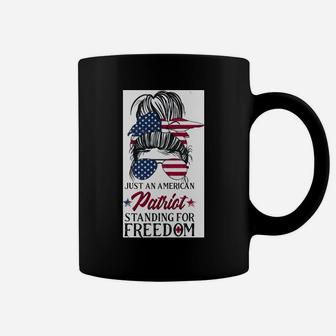 Just An American Patriot Standing For Medical Freedom Sweatshirt Coffee Mug | Crazezy UK