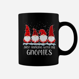 Just Hanging With My Gnomies Coffee Mug - Monsterry