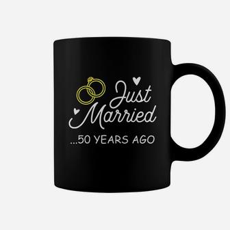 Just Married 50 Years Ago Coffee Mug | Crazezy DE