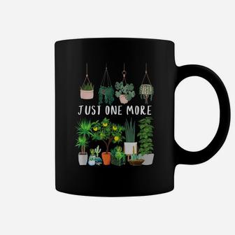 Just One More Plant Lady Mom Indoor Flower Floral Coffee Mug | Crazezy