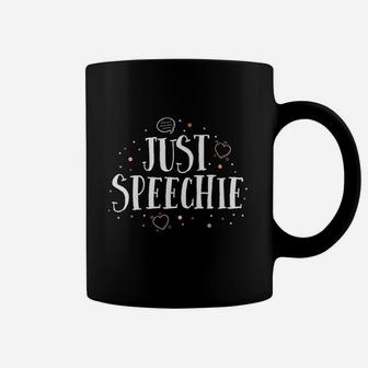 Just Speechie Funny Slp Speech Language Pathologist Coffee Mug | Crazezy UK