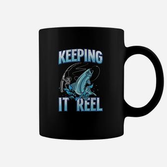 Keeping It Reel Fishing Coffee Mug | Crazezy CA