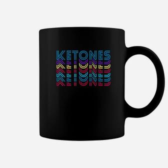 Ketones Retro Vintage Funny Keto Ketogenic Diet Foodie Coffee Mug | Crazezy