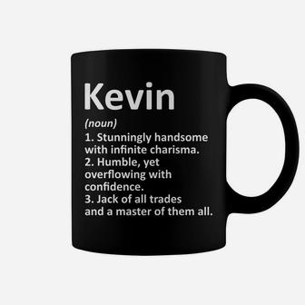 Kevin Definition Personalized Name Funny Birthday Gift Idea Coffee Mug | Crazezy DE