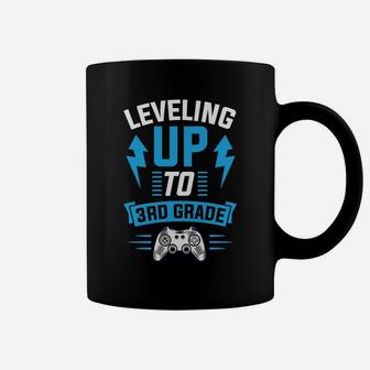 Kids Leveling Up To 3Rd Grade Third Cool Gamer Christmas Gift Coffee Mug | Crazezy CA