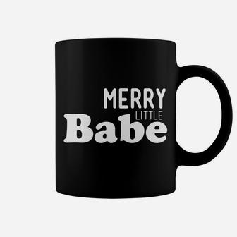 Kids Merry Little Babe Christmas Xmas Morning Pajama Fun Gift Coffee Mug | Crazezy