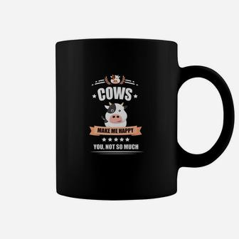 Kids No Bull About It Cows Make Me Happy You Not So Much Coffee Mug - Thegiftio UK