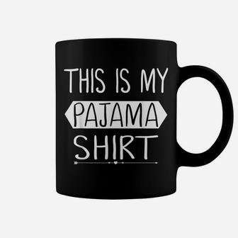 Kids Top Pajamas Gift Funny Pajamas Pj Top Sleeve Girls Boys Coffee Mug | Crazezy