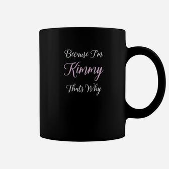 Kimmy Name Personalized Women Cute Pink Girl Gift Coffee Mug - Thegiftio UK