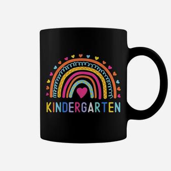 Kindergarten Rainbow Girl Boy Teacher Kid Team Kinder Squad Coffee Mug | Crazezy DE